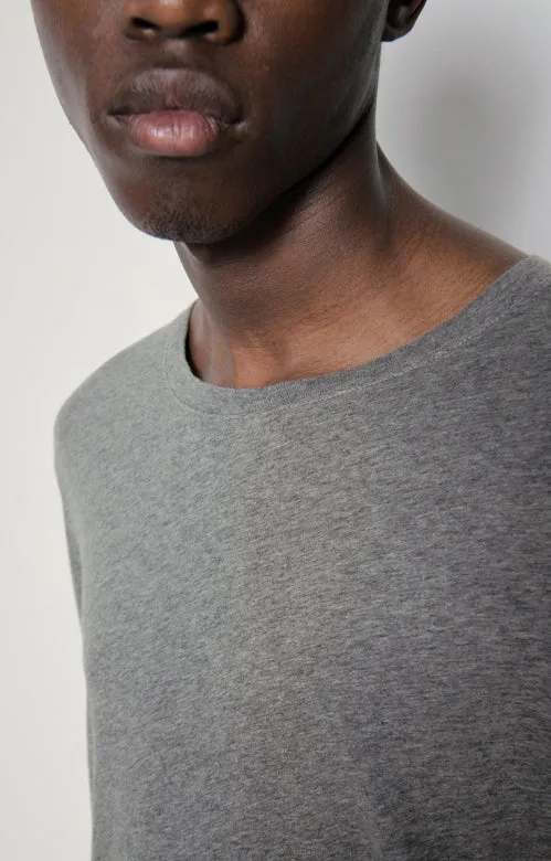 MEN'S T-SHIRT LS DECATUR - HEATHER GREY GRISCH