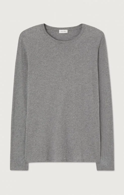 MEN'S T-SHIRT LS DECATUR - HEATHER GREY GRISCH