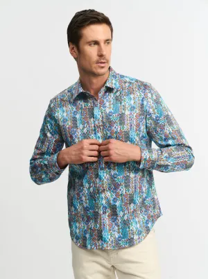 MEROLA LONG SLEEVE BUTTON DOWN SHIRT
