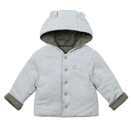 MORI Khaki Cloud & Grey Reversible Coat - Retired