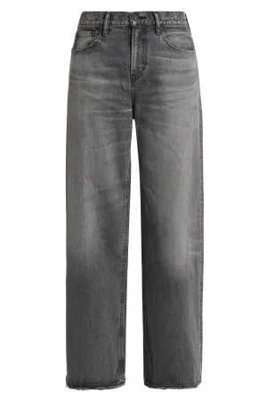 MOUSSY | MV Elmont Super Wide Pants - Light Black