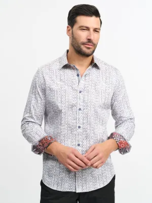 NELSON LONG SLEEVE BUTTON DOWN SHIRT