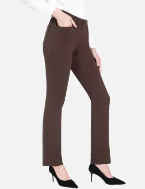 New with tags! Women's Baleaf Workleisure Straight Leg Pants in Puce Sz L Petite! Retails $60 