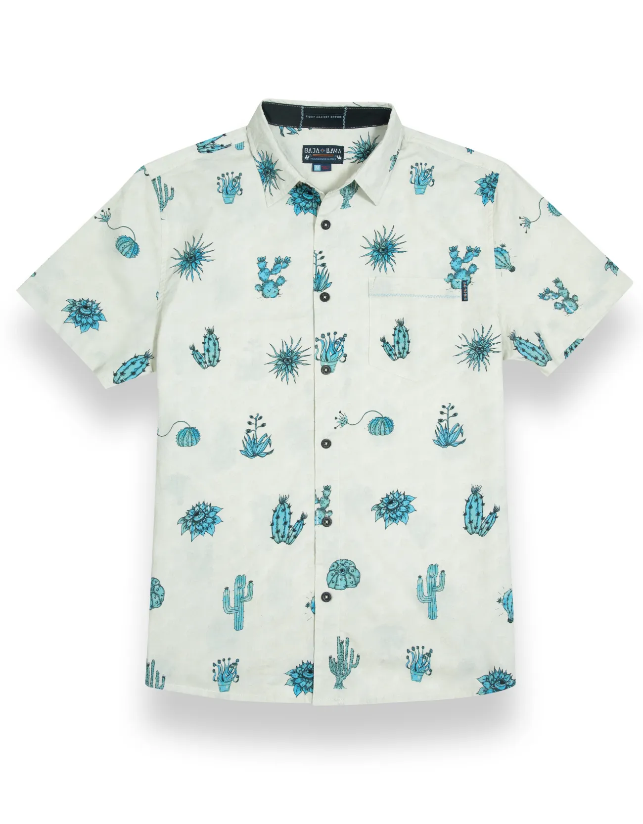 NO DROUGHT NO DOUBT - 7-SEAS™ BUTTON UP by Bajallama