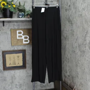 Ny Collection Womens Petites Wide Leg Pull On Palazzo Pants PQIP0025 Black PM