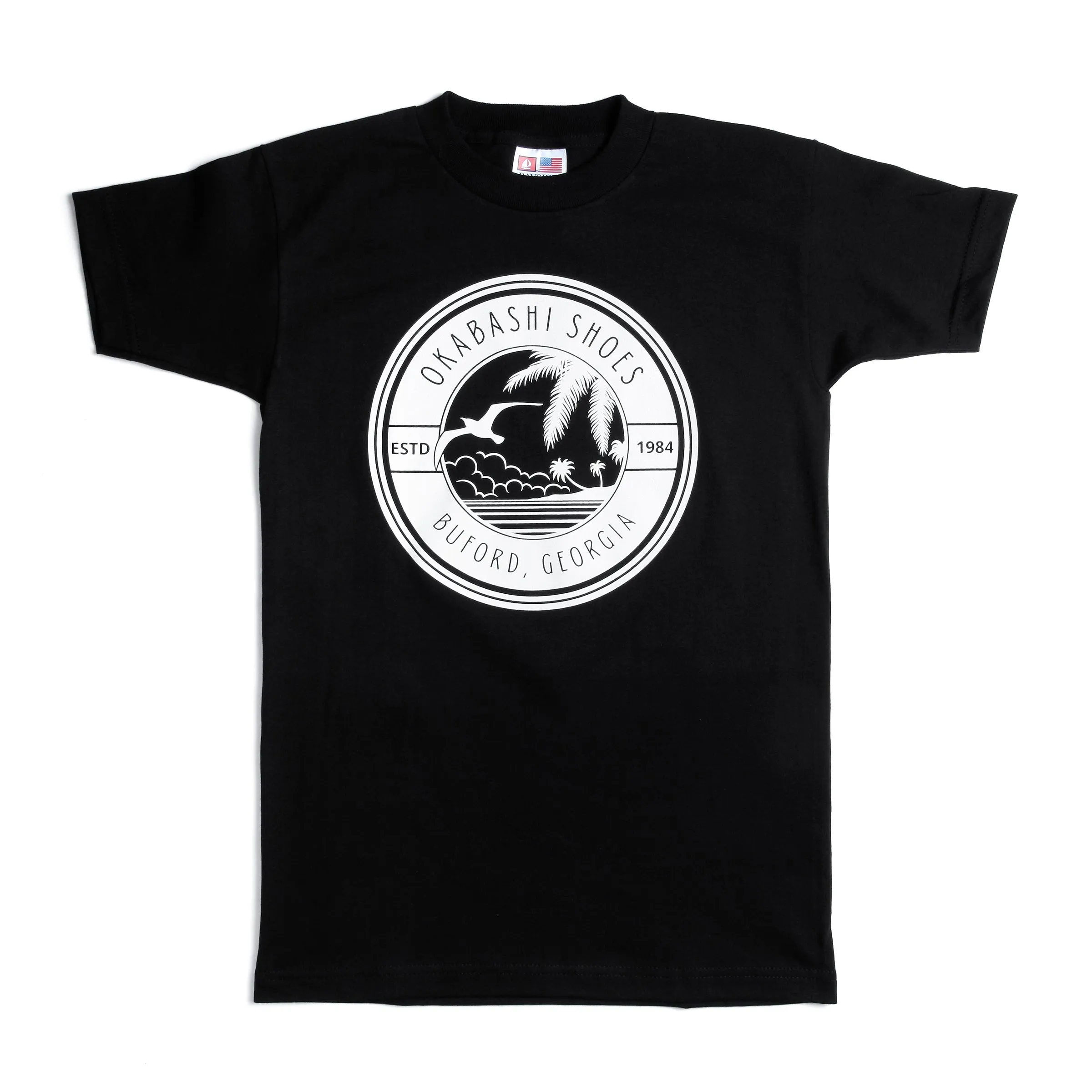 Okabashi Circle Logo Unisex Adult T-Shirt