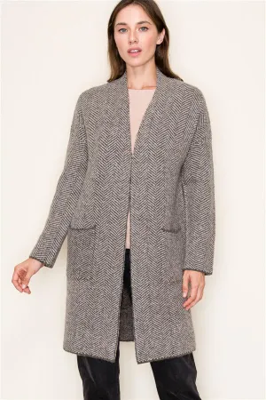 ON MY MIND TAUPE CARDIGAN
