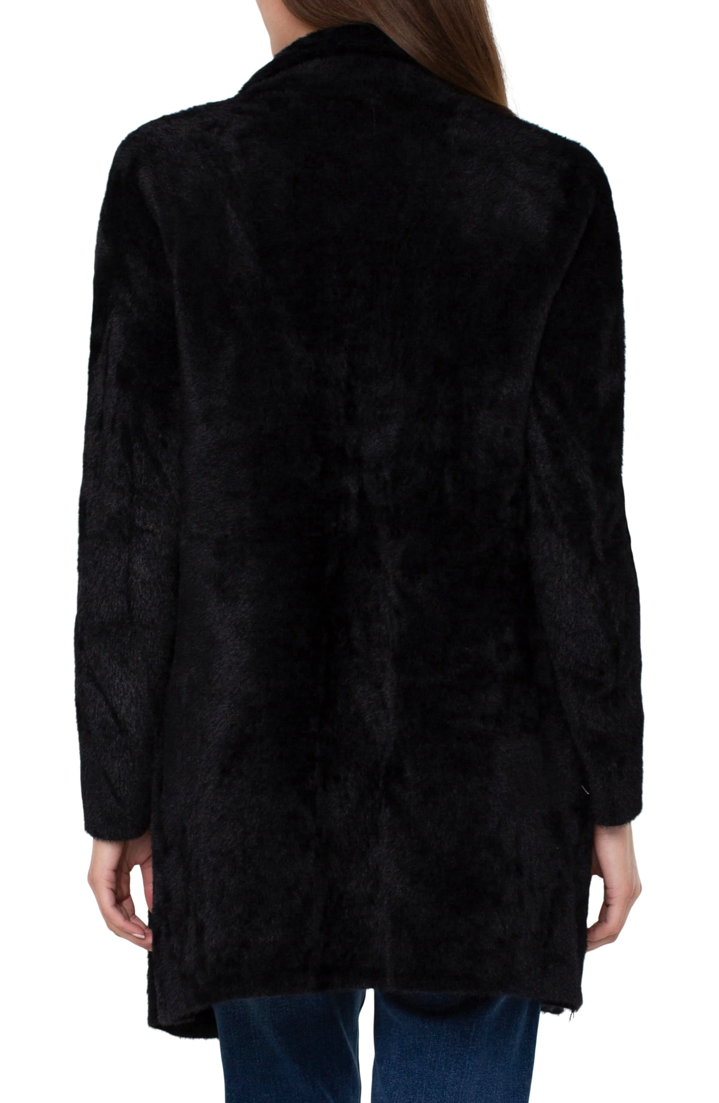 Open Front Coatigan Sweater Solids