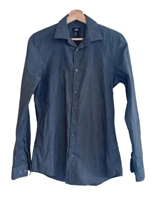 Pebble Grey Button Down Shirt