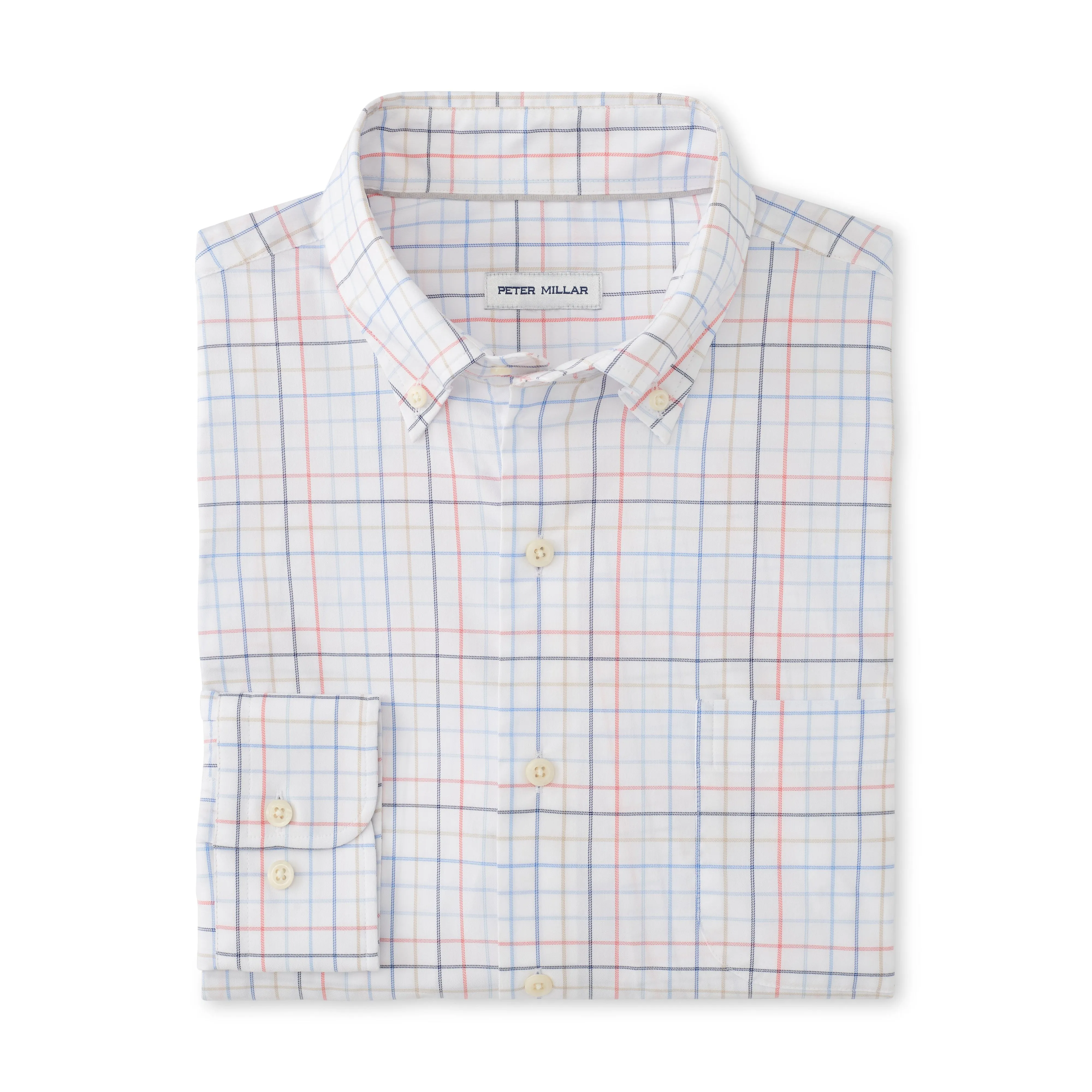Peter Millar Allen Crown Lite Cotton-Stretch Sport Shirt