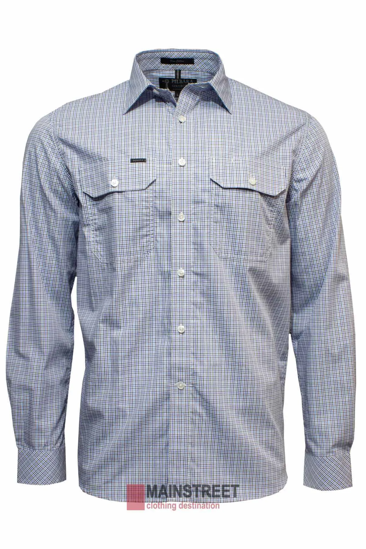 Pilbara Check Double Pocket Shirt