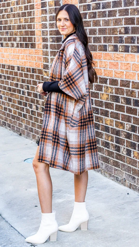 Plaid Coat