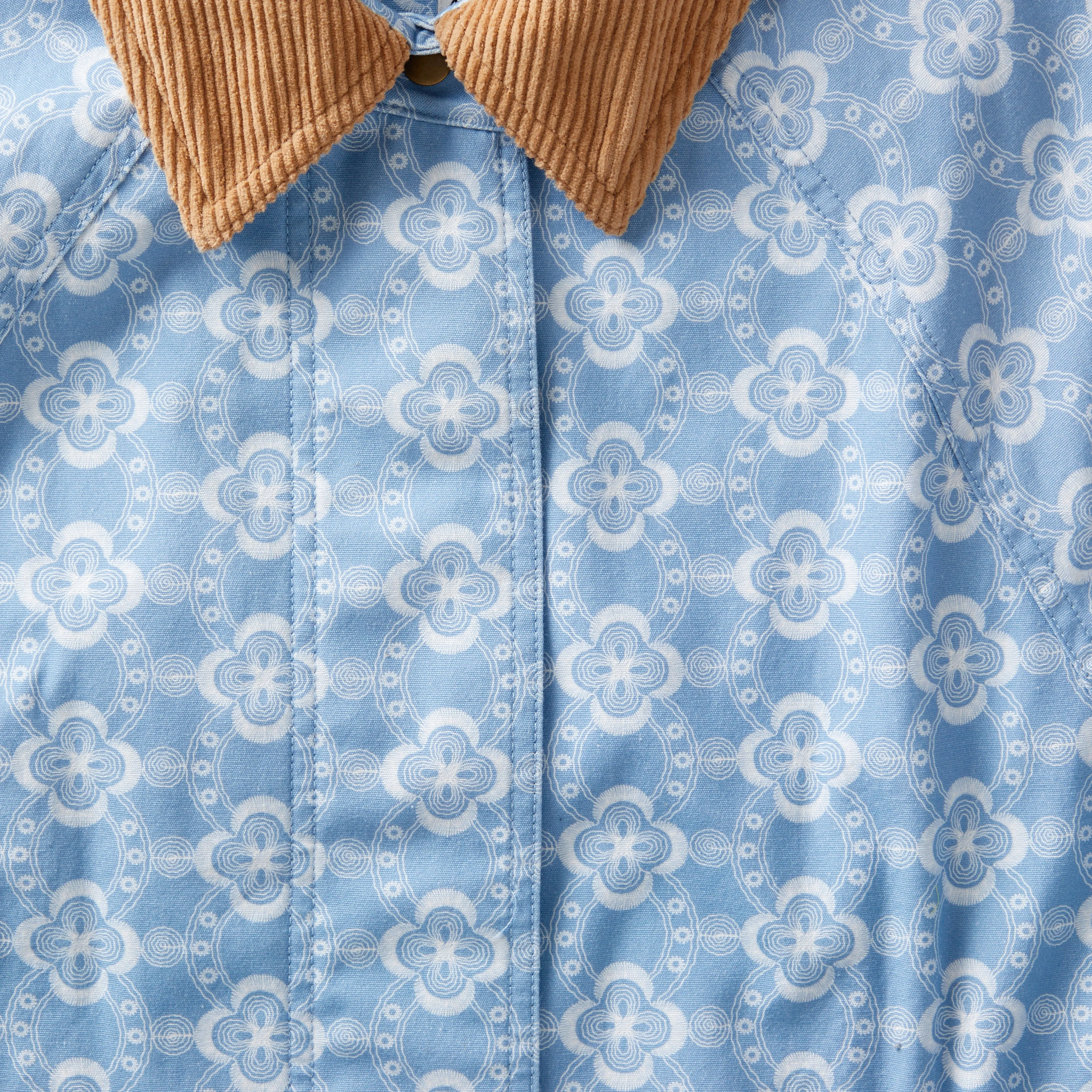 Printed Horseman's Duster