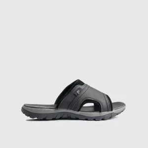Push In Sandal Black 00479