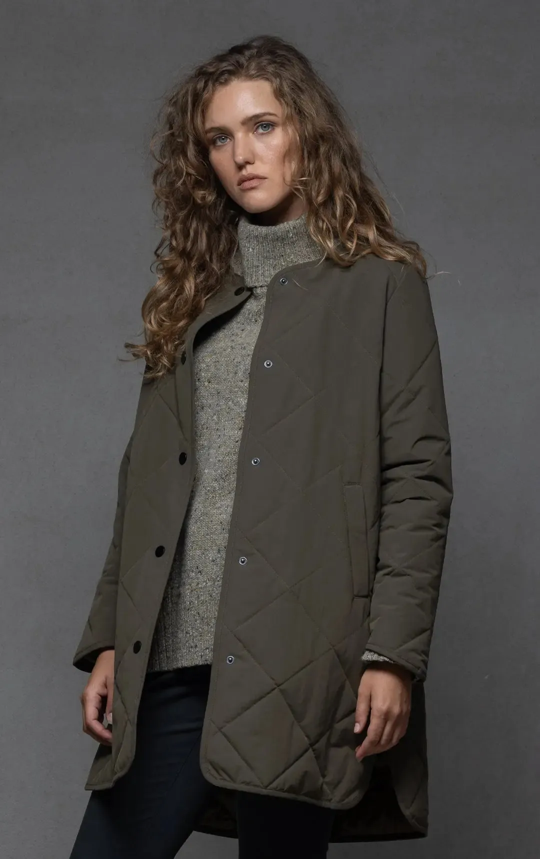 QUILTED PRIMALOFT COAT