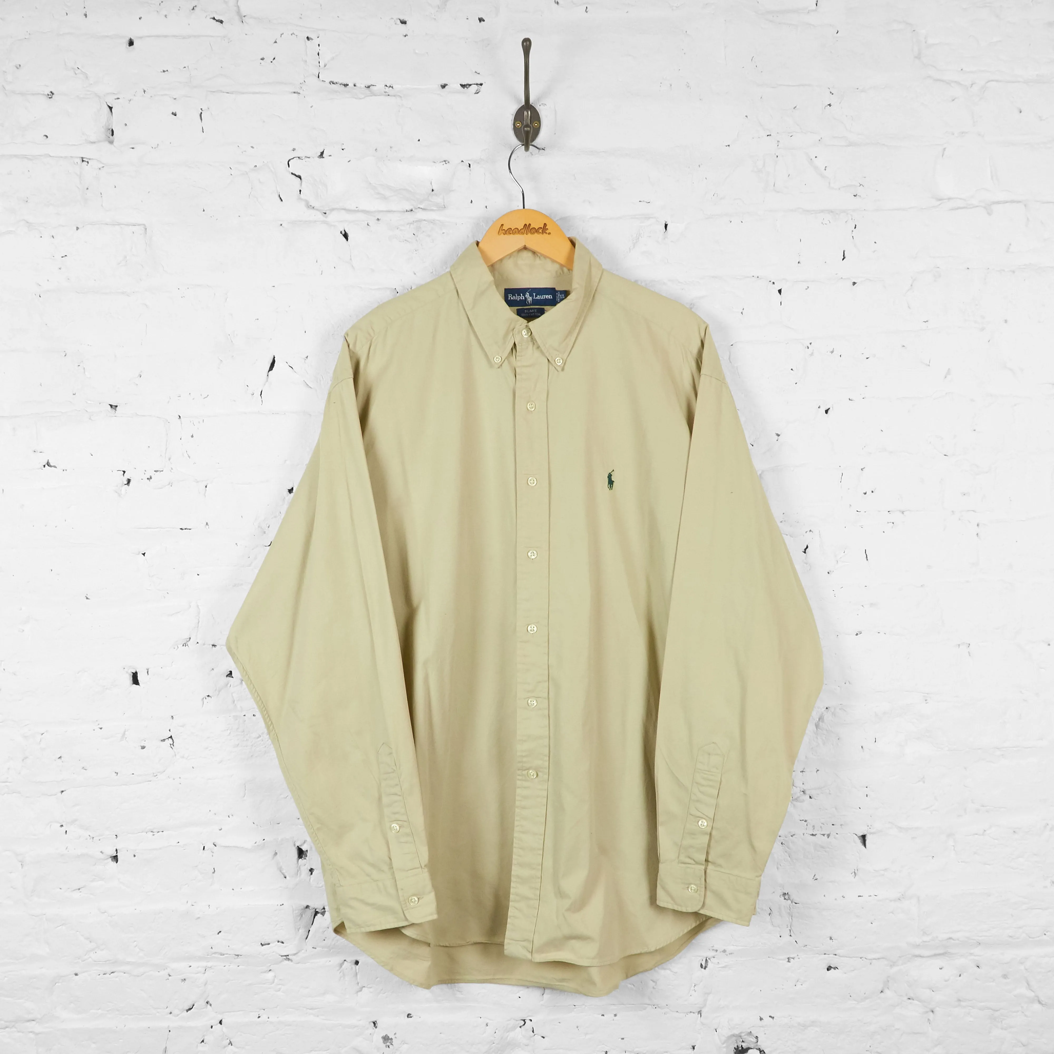 Ralph Lauren Blake Shirt - Beige - XL