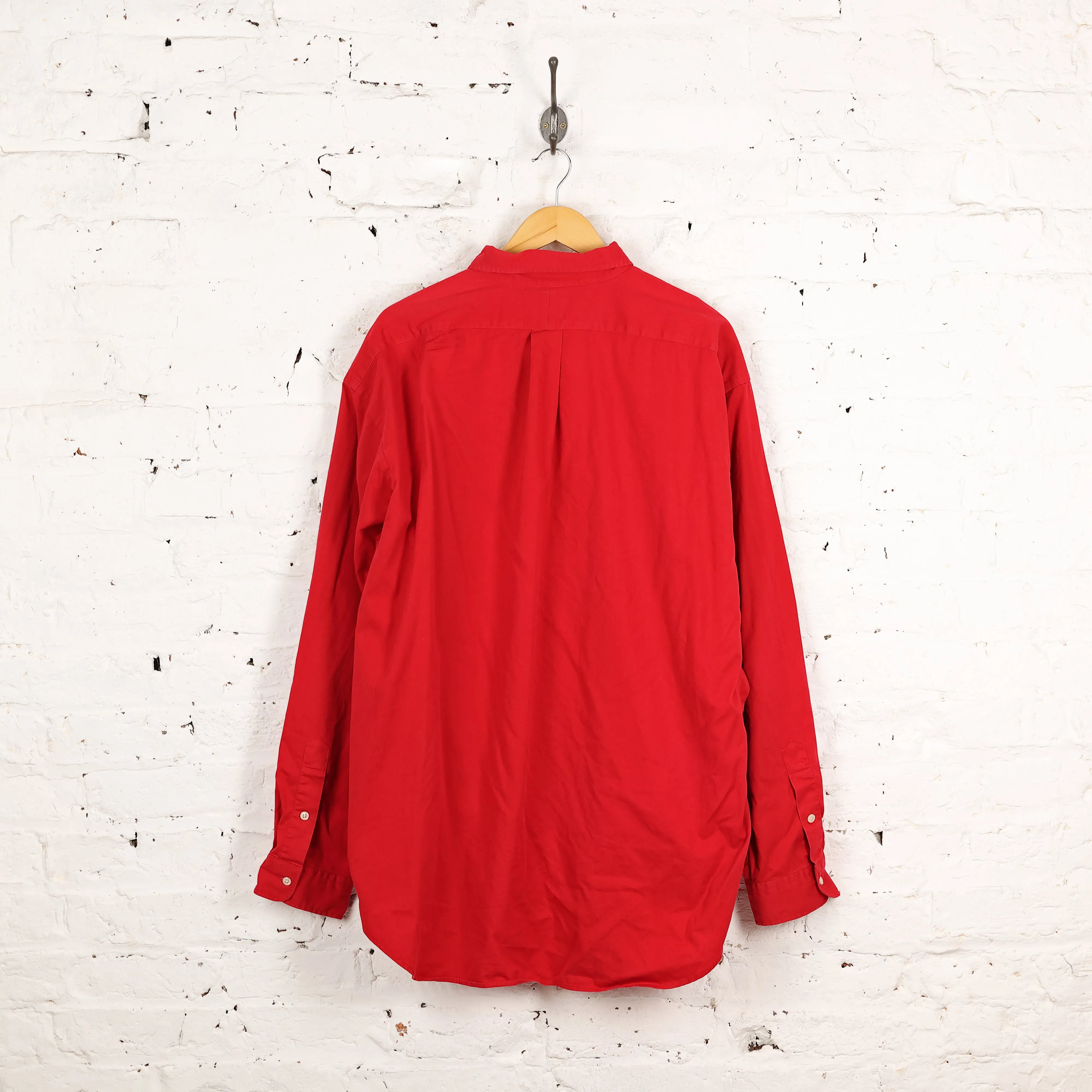 Ralph Lauren Button Down Shirt - Red - XXL