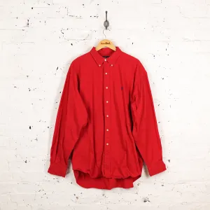 Ralph Lauren Button Down Shirt - Red - XXL