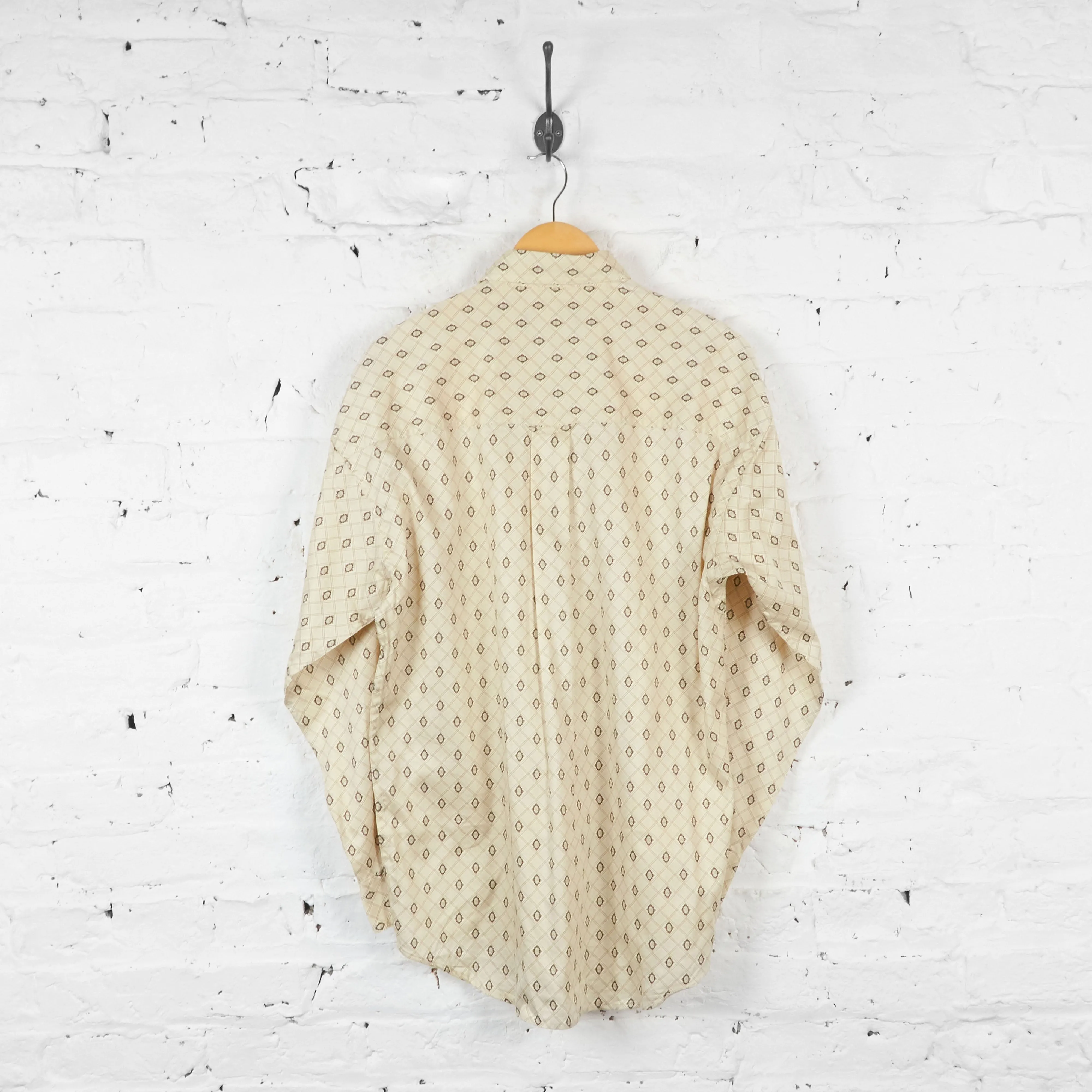 Ralph Lauren Chaps Pattern Shirt - Beige - M