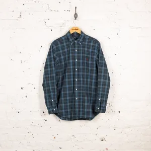 Ralph Lauren Classic Fit Check Shirt - Blue - M