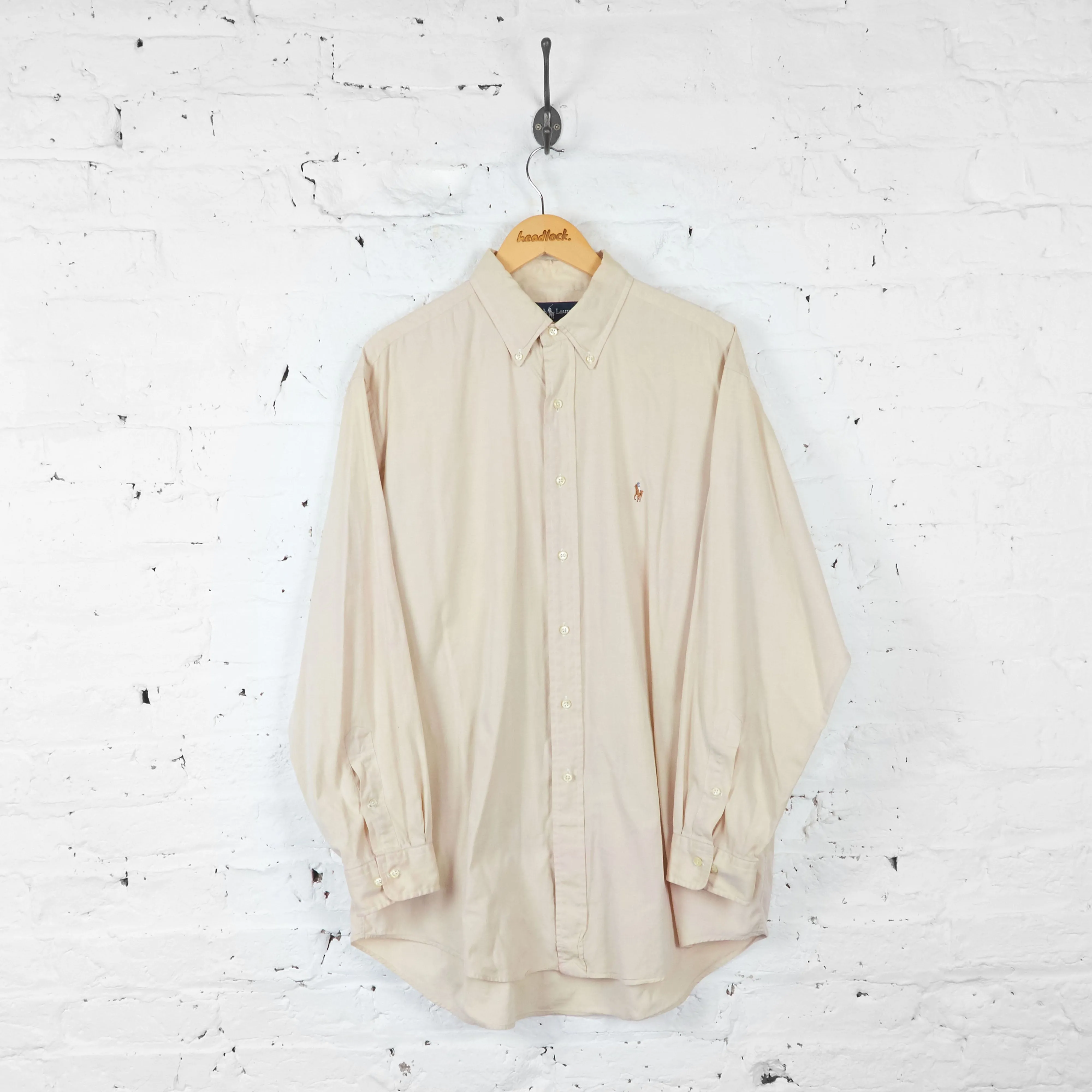 Ralph Lauren Yarmouth Shirt - Beige - XL