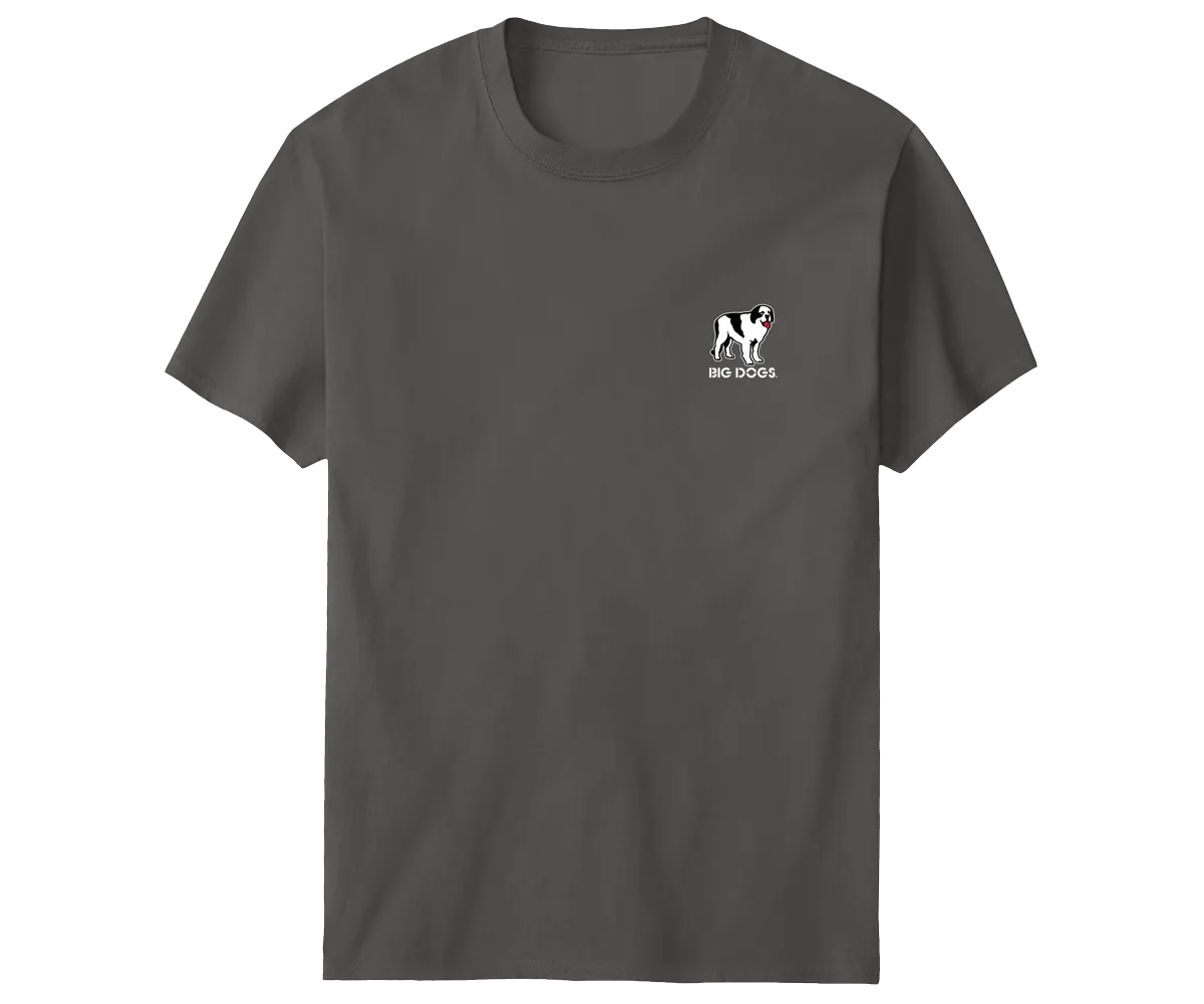 Relaxation Badge Tan T-shirt
