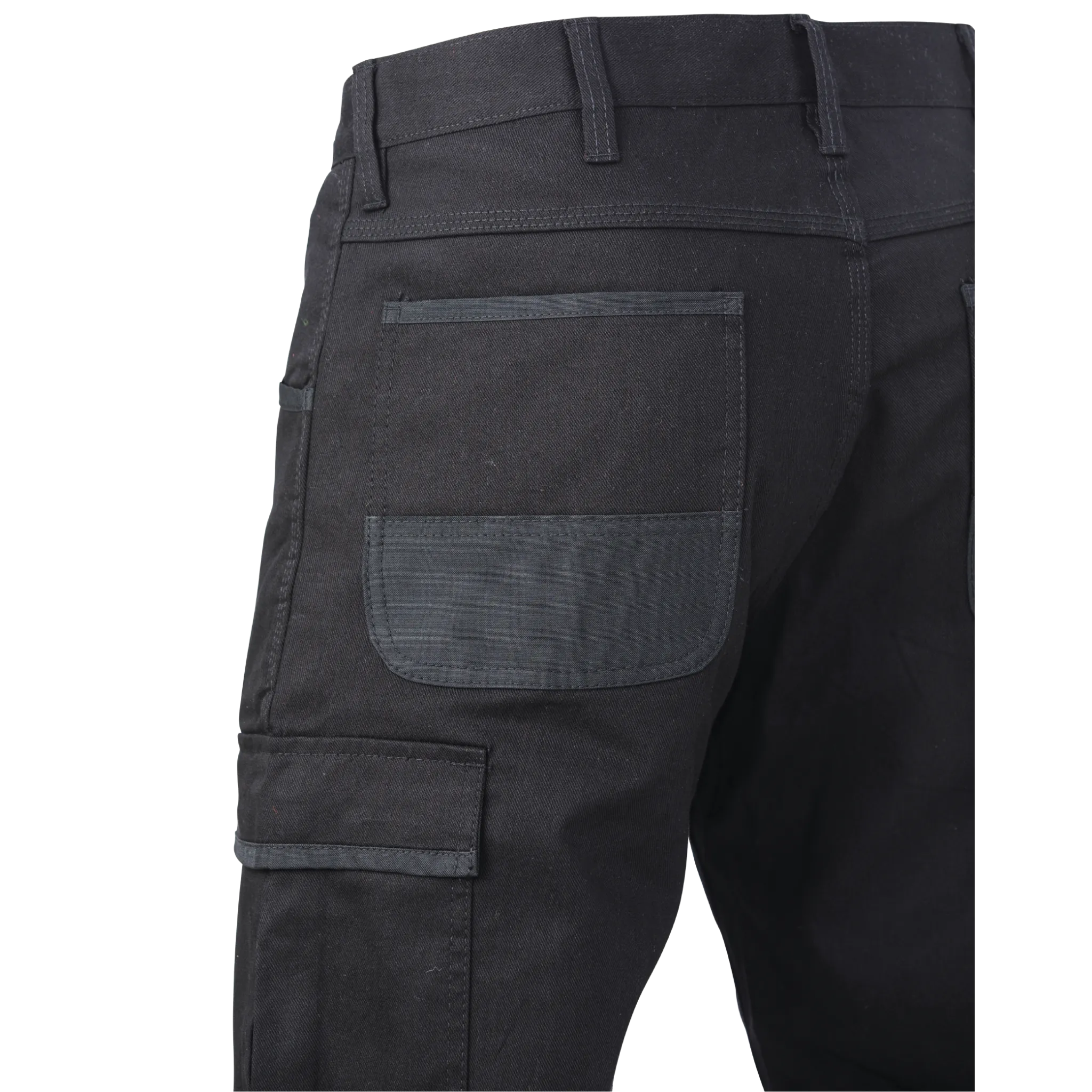 Relaxed Fit Flex Twill Safety Cargo Pant By Tough Duck - Style SP03