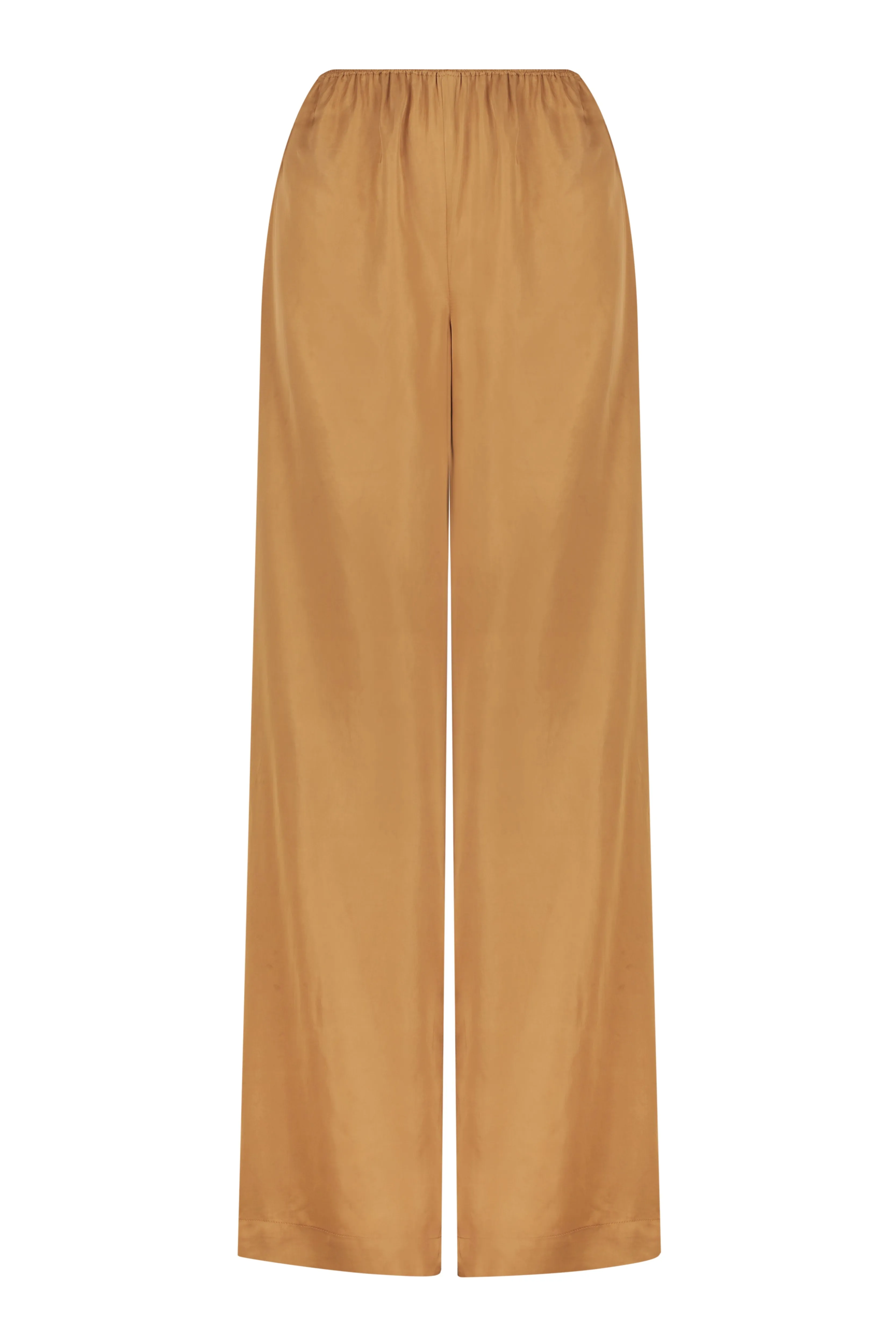 Relaxed Midi Slip | Flat Front Relaxed Pant