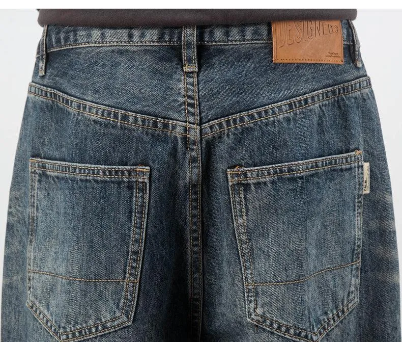 Retro Wide-leg Jeans