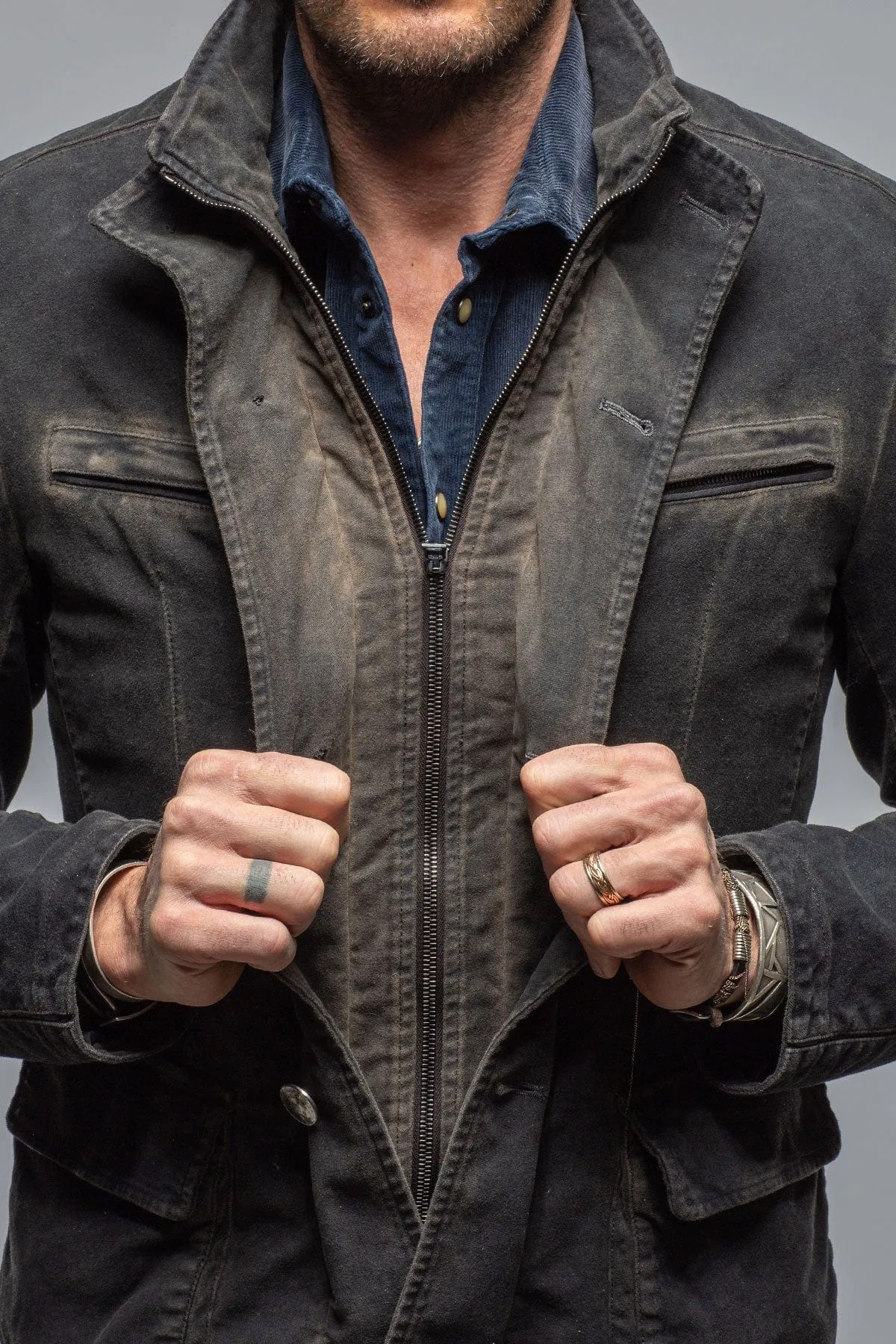 Richard Utility Moleskin Jacket