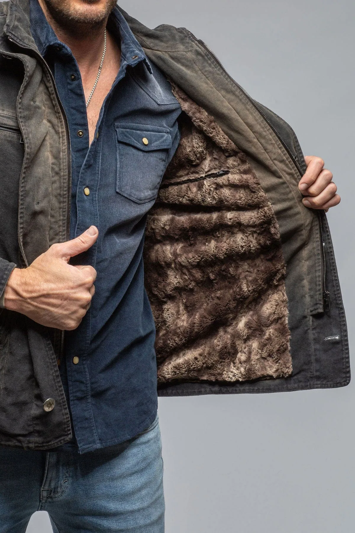 Richard Utility Moleskin Jacket