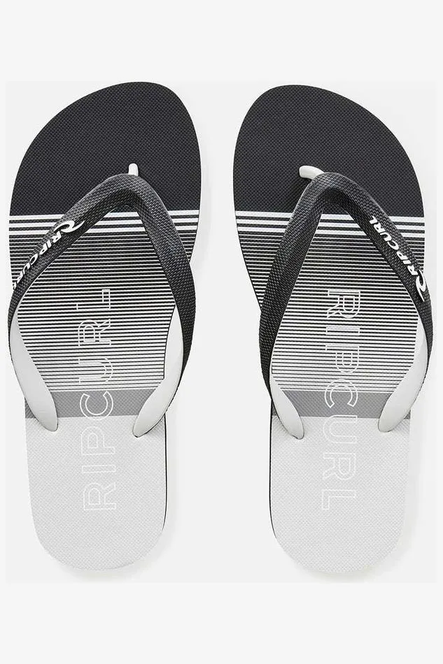 RIP CURL BREAKERS BLOOM OPEN TOE - BLACK/GREY