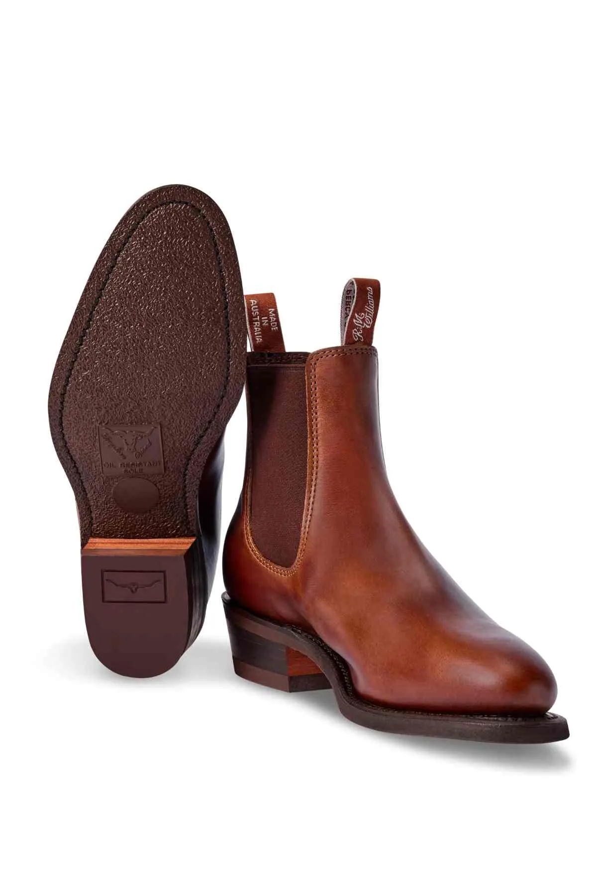 RM Williams Comfort Lady Yearling Rubber Sole Boot