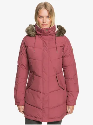 Roxy Womens Ellie Waterproof Longline Puffer Jacket