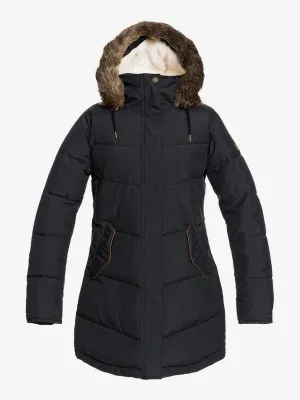 Roxy Womens Ellie Waterproof Longline Puffer Jacket