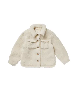 Rylee & Cru - Shearling Chore Coat - Natural