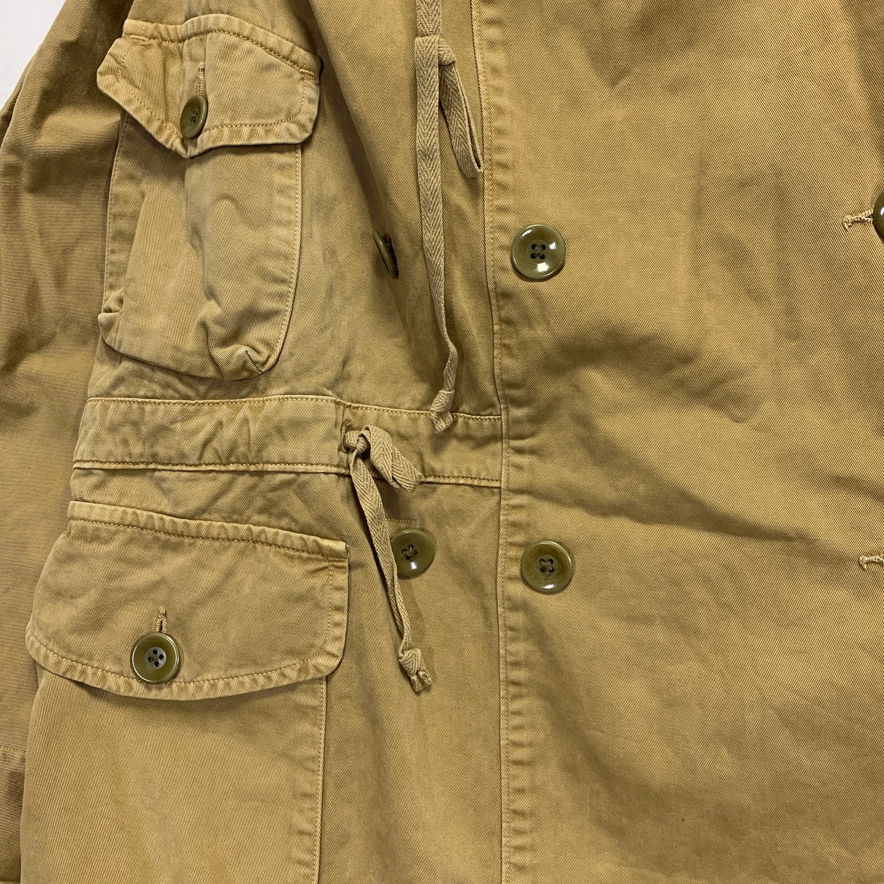 [S] Kapital Cotton Katsuragi Ring Coat Beige