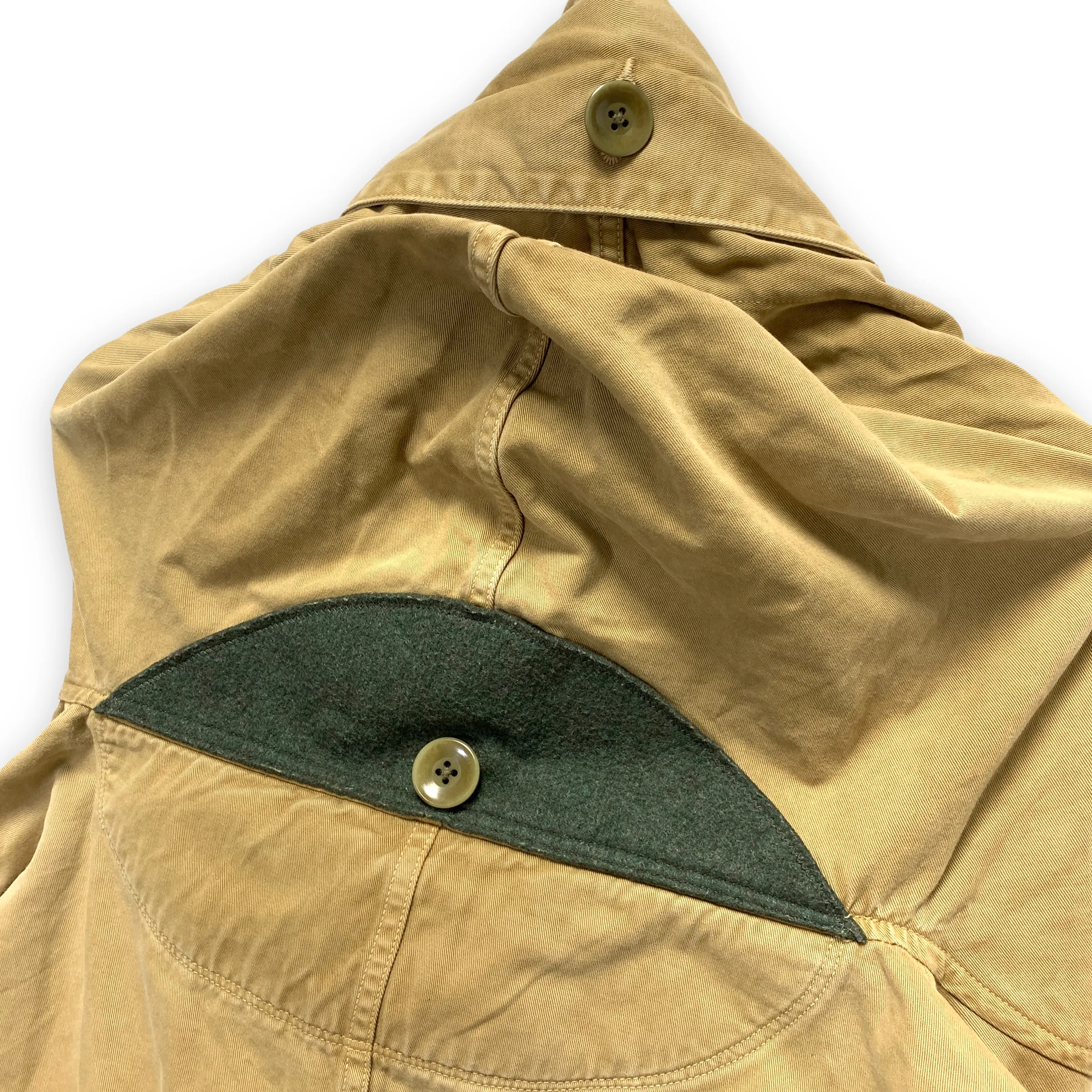 [S] Kapital Cotton Katsuragi Ring Coat Beige