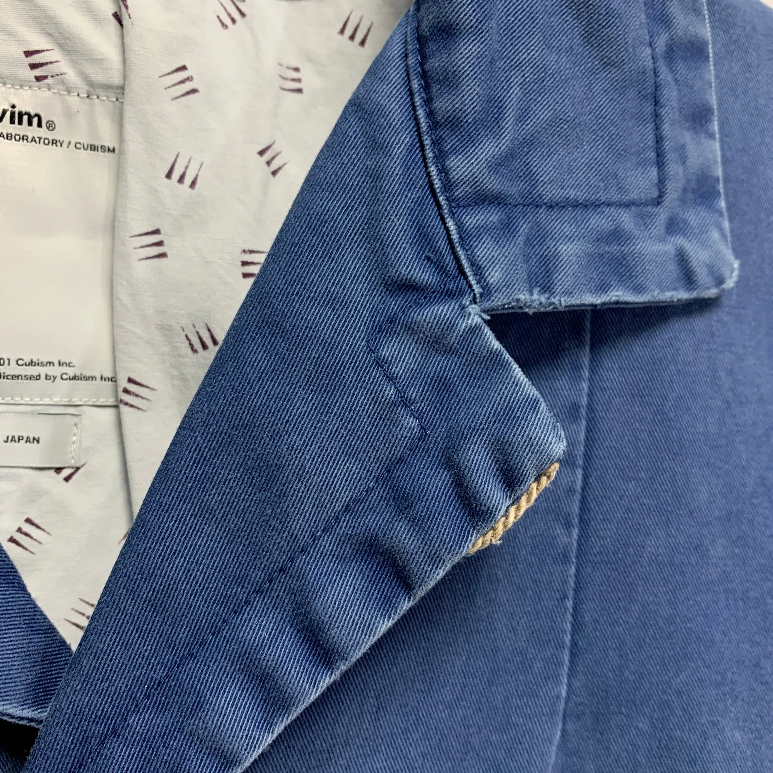 [S] Visvim 14SS Mies Coat Indigo