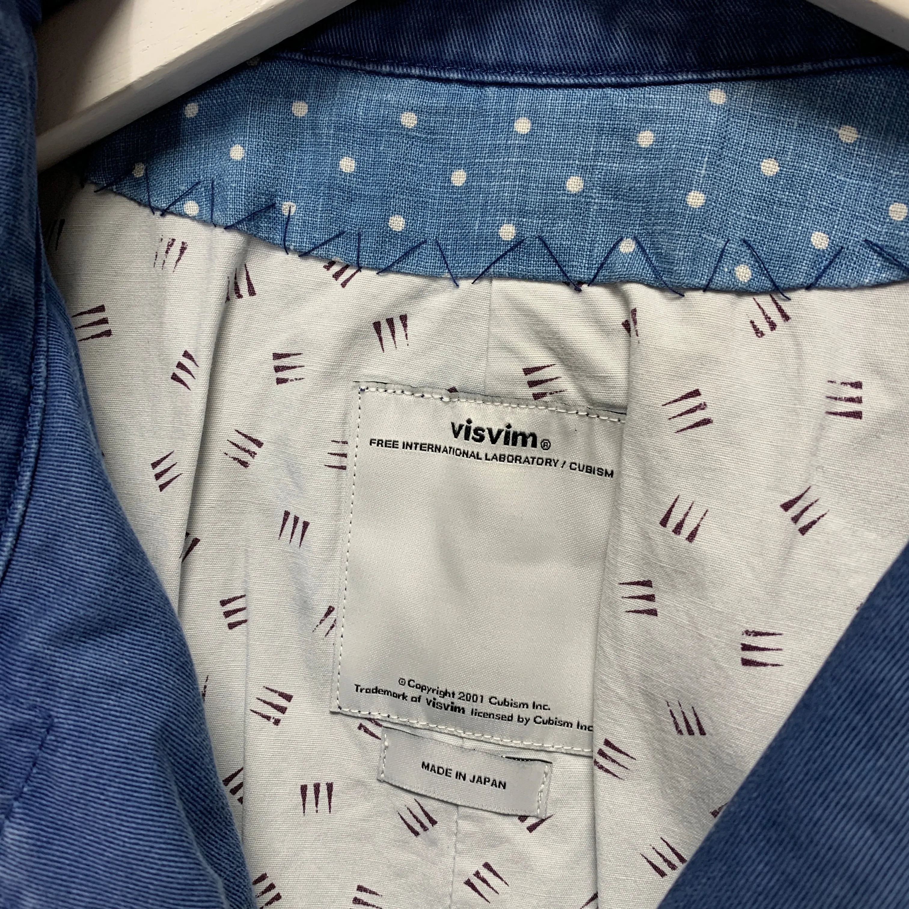 [S] Visvim 14SS Mies Coat Indigo