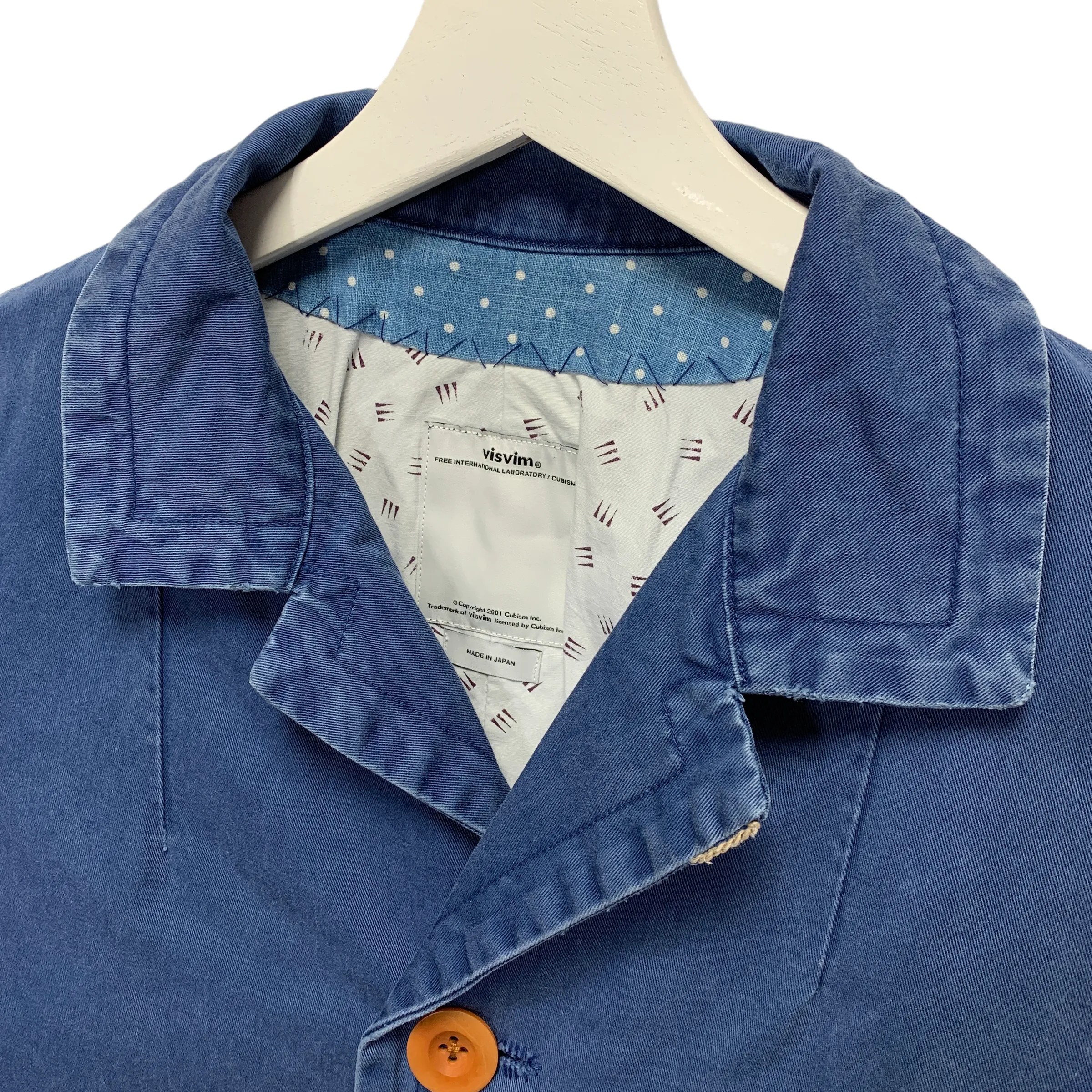 [S] Visvim 14SS Mies Coat Indigo