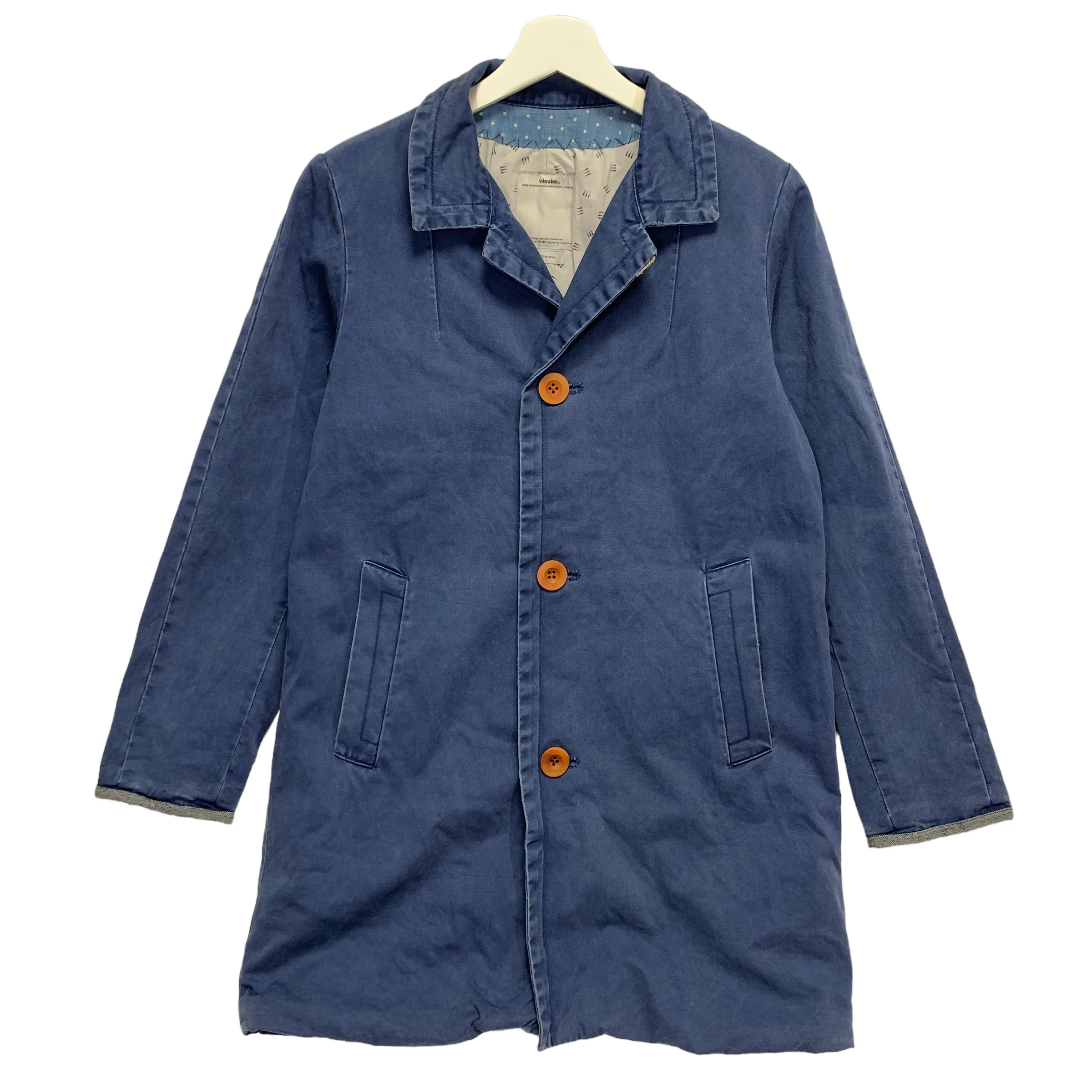 [S] Visvim 14SS Mies Coat Indigo