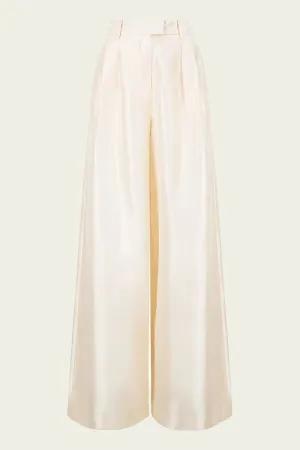 Sasha Wide-Leg Pant in Ivory