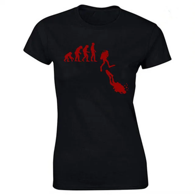 Scuba diving T-Shirt for Women | Scuba Evolution