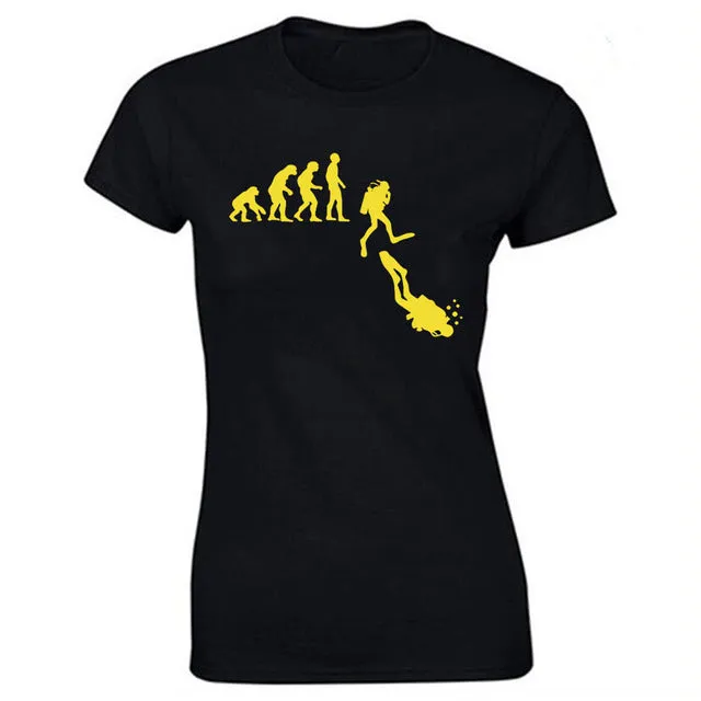 Scuba diving T-Shirt for Women | Scuba Evolution