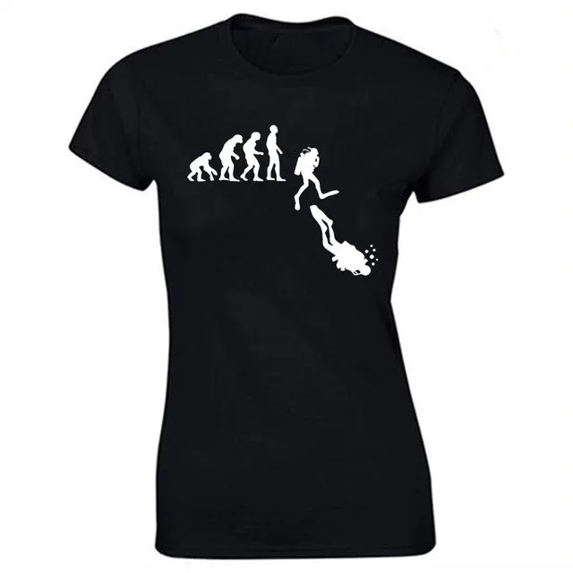 Scuba diving T-Shirt for Women | Scuba Evolution