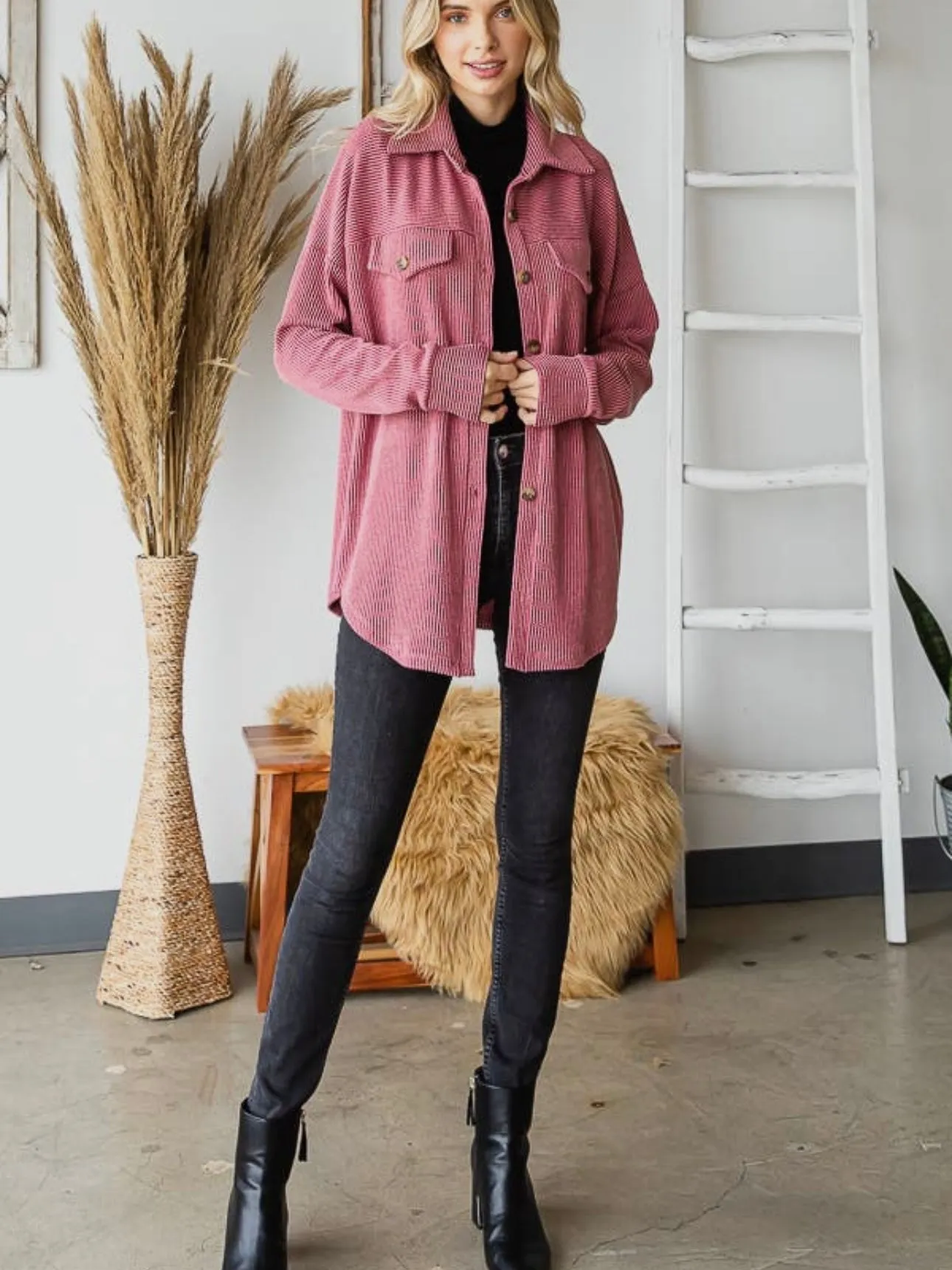 Season Favorite Jacket: Mauve