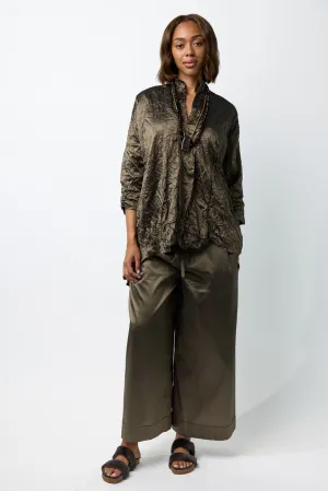 Silk Wide Leg Pant