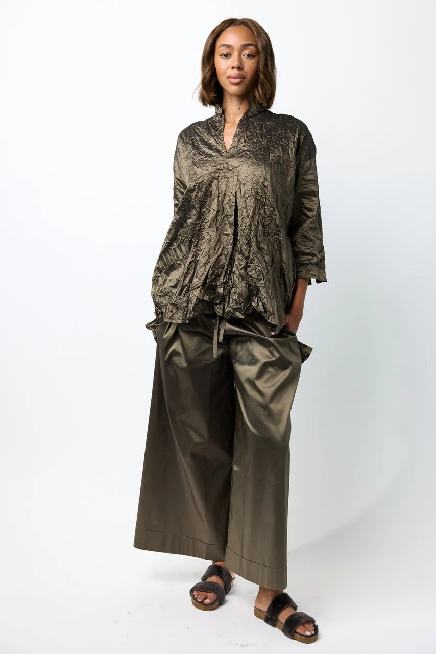Silk Wide Leg Pant
