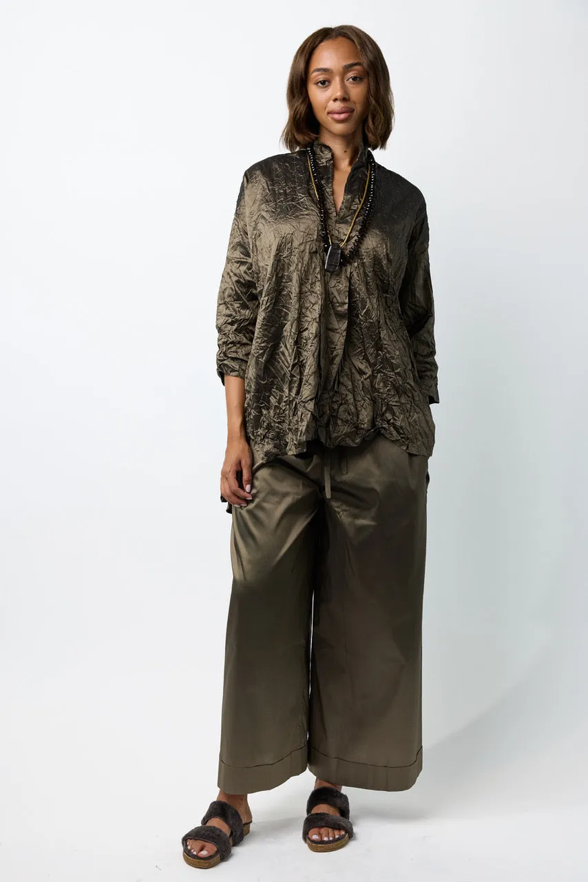 Silk Wide Leg Pant